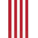 16 RED STRIPE GUEST NAPS