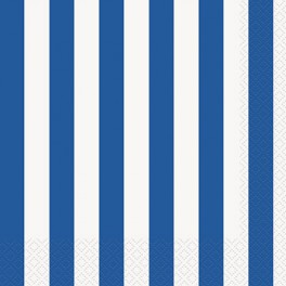 16 RYL BLUE STRIPE LUNCH NAPS