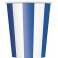 6 RYL BLUE STRIPE 12OZ CUPS