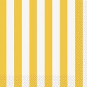 16 YELLOW STRIPE BEV NAPS