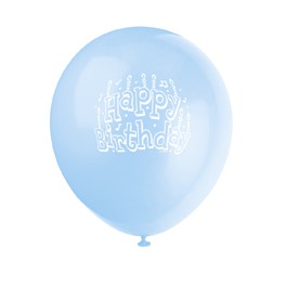 20 9" BIRTHDAY ASST. BALLOONS