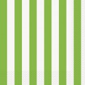 16 LIME GRN STRIPE LUNCH NAPS
