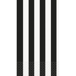 16 BLACK STRIPE GUEST NAPS