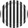8 BLACK STRIPE 7" PLATES