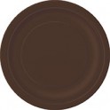 20 BROWN 7" PLATES