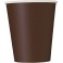 14 BROWN 9OZ CUPS