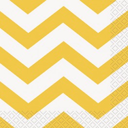 16 SNFL YLLW CHEVRON BEV NAP
