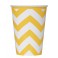6 SNFL YLLW CHEVRON 12OZ CUP