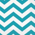 16 CRB TEAL CHEVRON LUNCH NAP