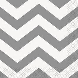 16 SILVER CHEVRON BEV NAP