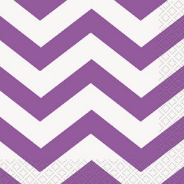 16 PRTY PRPL CHEVRON BEV NAP