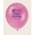 8 12" CUPCAKE BIRTHDAY BLLN 1S