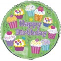 18" PKG CUPCKE PRTY HB FOIL BL