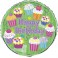 18" PKG CUPCKE PRTY HB FOIL BL