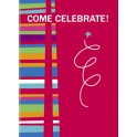 8 RED CELEBRATE INVITATIONS