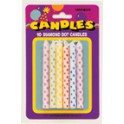 10 DIAMND DOT B'DAY CANDL