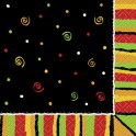 16 FIESTA STRIPES BEVERAGE NAP