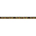 FIESTA STRIPE FOIL BANNER 12FT