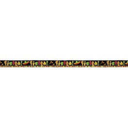 FIESTA STRIPE FOIL BANNER 12FT