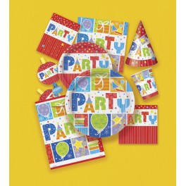 8 PARTY STYLE 9" PLATE