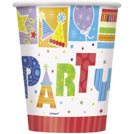 8 PARTY STYLE 9OZ CUP