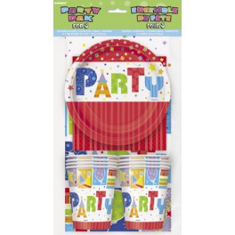 PARTY STYLE PARTY PAK FOR 8