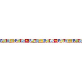 PARTY STYLE FOIL BNNR - 12FT