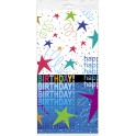 COSMIC BDAY PLSTC TBLCVR