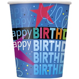8 COSMIC BDAY 9OZ CUP