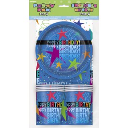 COSMIC BDAY PARTY PAK FOR 8