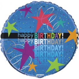 18" BULK COSMIC BDAY FOIL BL