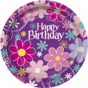 8 BDAY BLOSSOM 9" PLATE