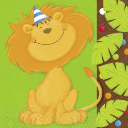 16 JUNGLE PARTY LUNCH NAP