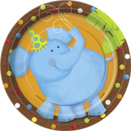 8 JUNGLE PARTY 7'' PLATE