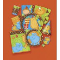 8 JUNGLE PARTY 9'' PLATE