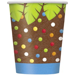 8 JUNGLE PARTY 9OZ CUP