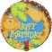 18'' BULK JUNGLE PARTY FL BLLN