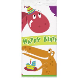 DINO PARTY PLSTC TBLCVR