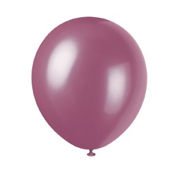 144 12'' PLUM PEARLIZED BALLOO