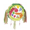 DINO PARTY DRUM POPOUT PINATA