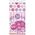 Ladybug First Birthday table cover