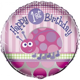 18"PKG FRST BDY LDYBG FL BLLN