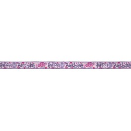 FRST BDAY LDYBG FOIL BNNR-12FT