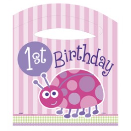 FRST BDAY LDYBG HIGH CHAIR KIT