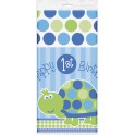 Turtle First Birthday table cover