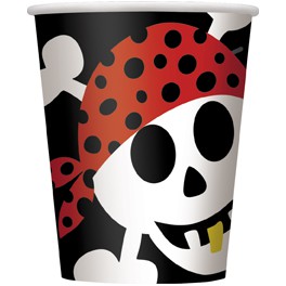8 PIRATE FUN 9OZ CUP