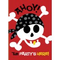 8 PIRATE FUN INVITATIONS
