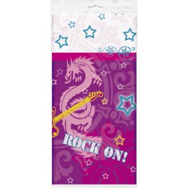 ROCK ON TABLECOVER PLASTIC