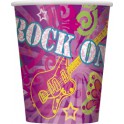 8 ROCK ON 9OZ CUPS