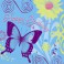 16 BUTTERFLY CHIC LUNCH NAP